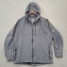Vertx Mens Gray Hooded