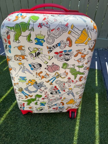 Toy story hard - toy, suitcase