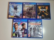 5x PS4 PlayStation 4 Games - FIFA, Call Of Duty, Star Wars, Tom Clancy