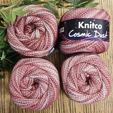 4 X 100g Knitco Cosmic Dust
