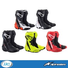 Alpinestars Supertech R CE Motorbike Boots - Impact Protection, High Grip Sole