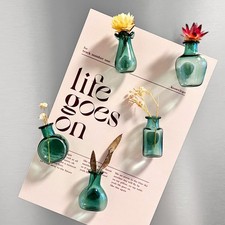 Mini Glass Vase Fridge Magnet