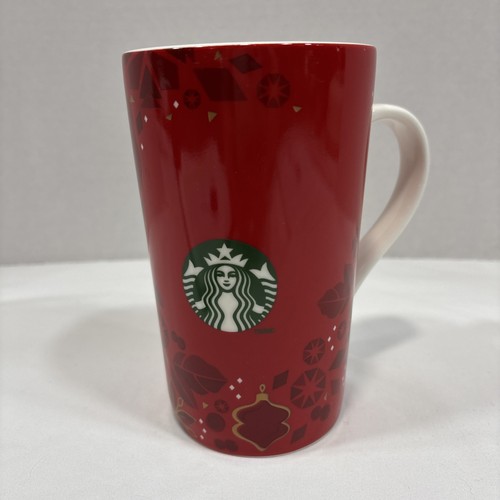 Starbucks 2013 red gold - 2013, red/gold