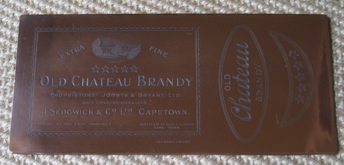 Old chateau brandy - old,