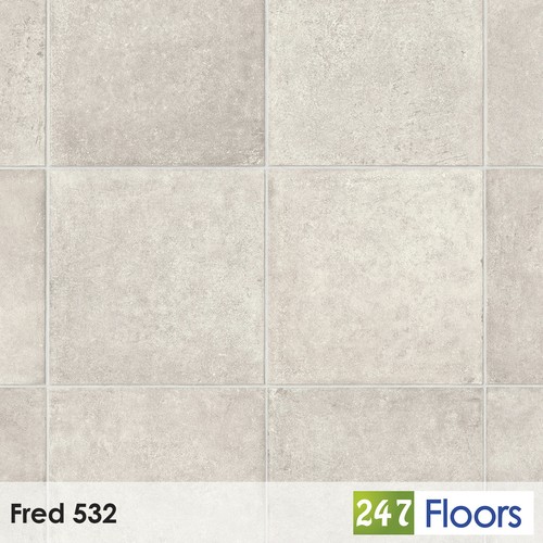 Fred 532 pale stone tile - stone,