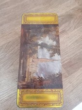 vintage metal biscuits tin