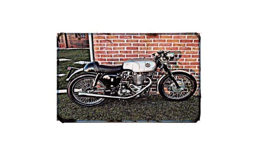 Bsa dbd motorbike sign - 34,