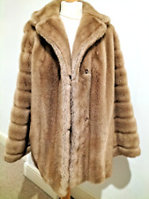 Vintage Faux Fur Tissavel Coat - UK size 14/16