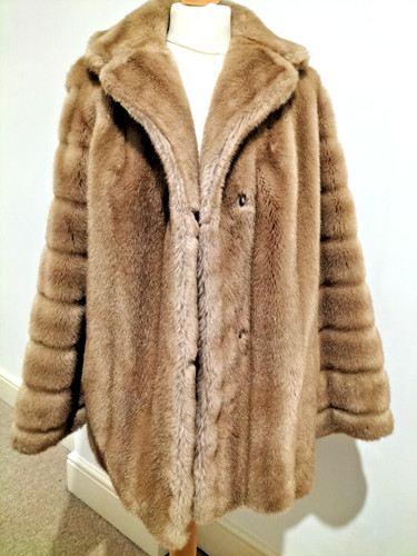 Vintage faux fur - faux,