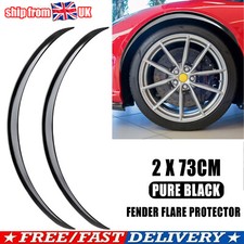 2X 29" Car Fender Wheel Arches Flares Guard Extension Wide Universal Protectors