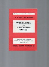 Workington v Manchester United