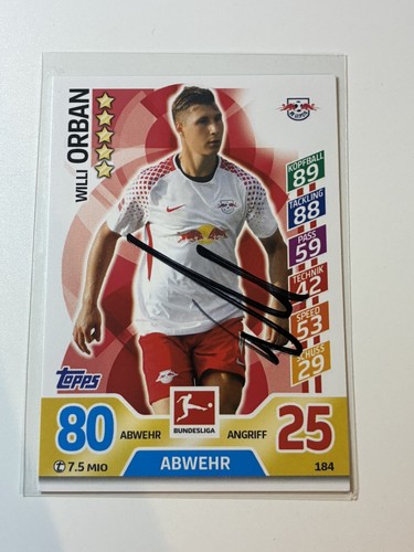 Willi orban autograph topps - willi,