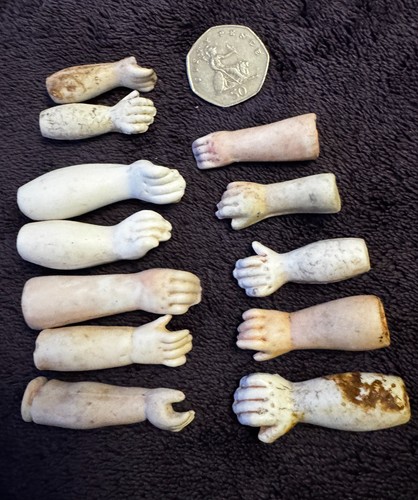Antique victorian china - antique, dolls