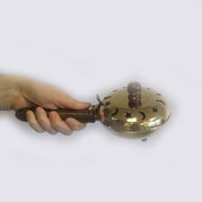 Pentagram Brass Incense Burner