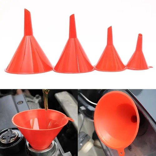 Sizes car plastic funnels - sizes,