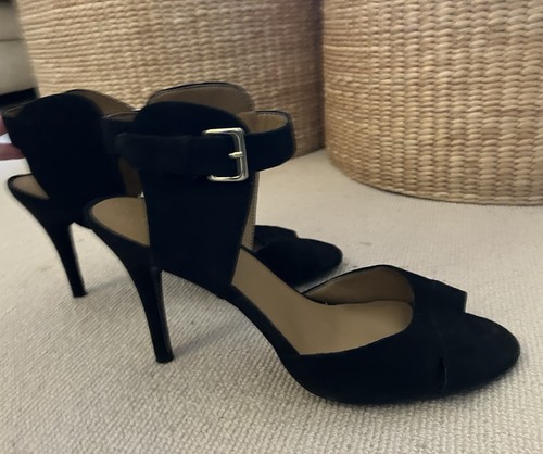 Nine west black suede leather - west,