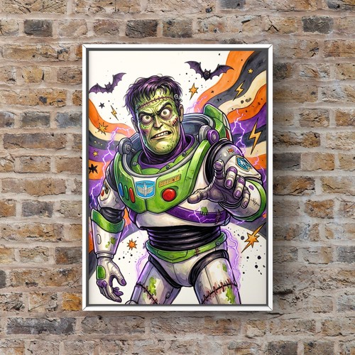 Toy story buzz - a4,