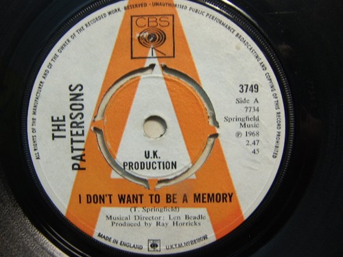 The pattersons don - the, don’t