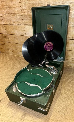 Vintage green hmv 102 - hmv,