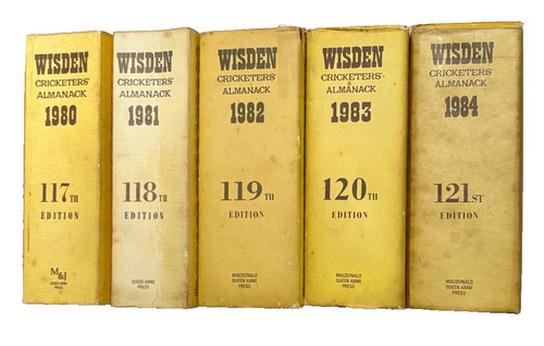 Wisden cricketers almanacks - wisden,