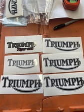 Triumph decals stickers - x6,