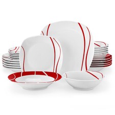 MALACASA Felisa 24-Piece Bowl