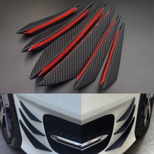 6pcs Carbon Fiber Car Front