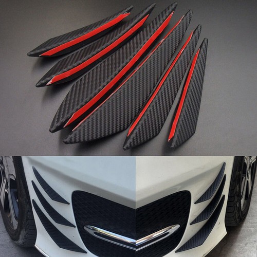 6pcs carbon fiber - 6pcs, car