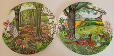 2X WEDGWOOD PLATES COLIN