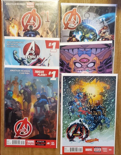 Avengers comic books - 6,