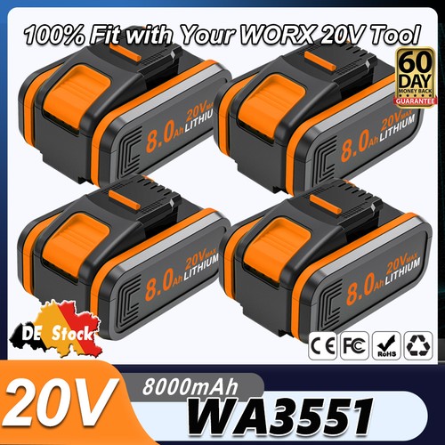 0ah for worx 20v ion - 20v, li-ion