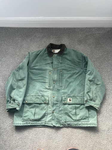 Vintage green carhartt chore - vintage,