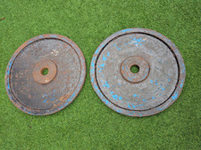 Olympic Weight Plates 2 x 25kg Cast Iron
