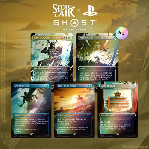 Mtg secret lair ghost - secret,