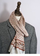 Men's 100 Silk Paisley Scarf