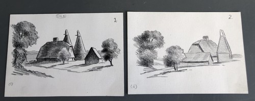 Original pencil drawings - 2, x