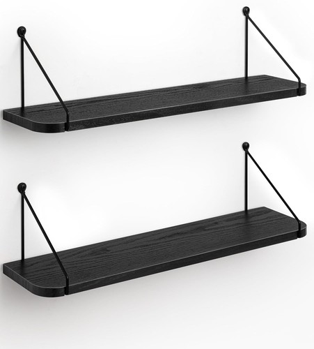 Sumgar floating shelf black - shelf,