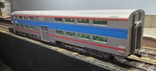 Kato HO Metra Bi Level cars.