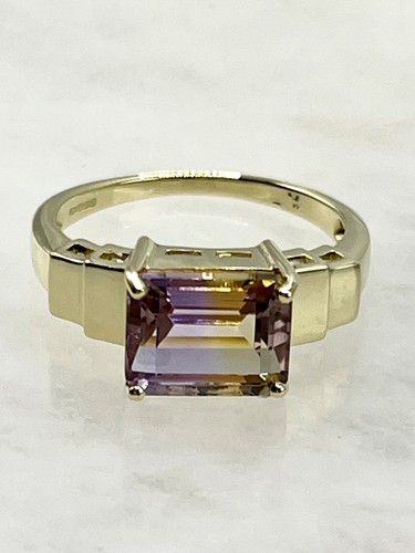 9ct yellow gold - yellow, ring