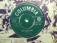 Cliff Richard and the Drifters – High Class Baby 1958 7” Columbia DB 4203