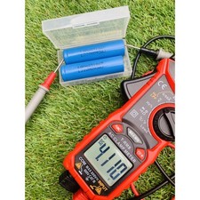 2x?Rechargeable Batteries Li-ion LG 18650 in Holder Case 3.6v battery 2200 mAh