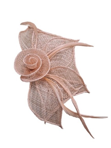 Fascinators feather flower - fascinators,