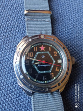 Men military watch vostok - military,