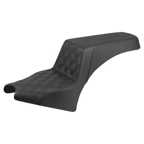 Seat black saddlemen - by, →