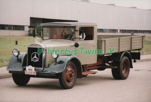 Original photo truck mercedes - original,
