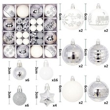 44Packs Christmas Baubles Xmas
