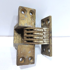 VERY HEAVY DUTY brass soss hinge gate large door 560g each industrial concealed