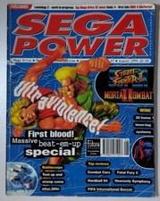 SEGA POWER MAGAZINE ISSUE 57 AUGUST 1994 SUPER STREET FIGHTER 2 MORTAL KOMBAT 2