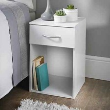 Lokken drawer bedside table - 1,