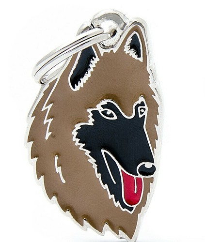 Belgian shepherd dog tag - dog, id